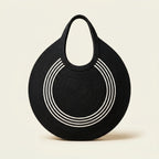 Bella spacious artisan cotton cord tote bag by Leila lifestyle view