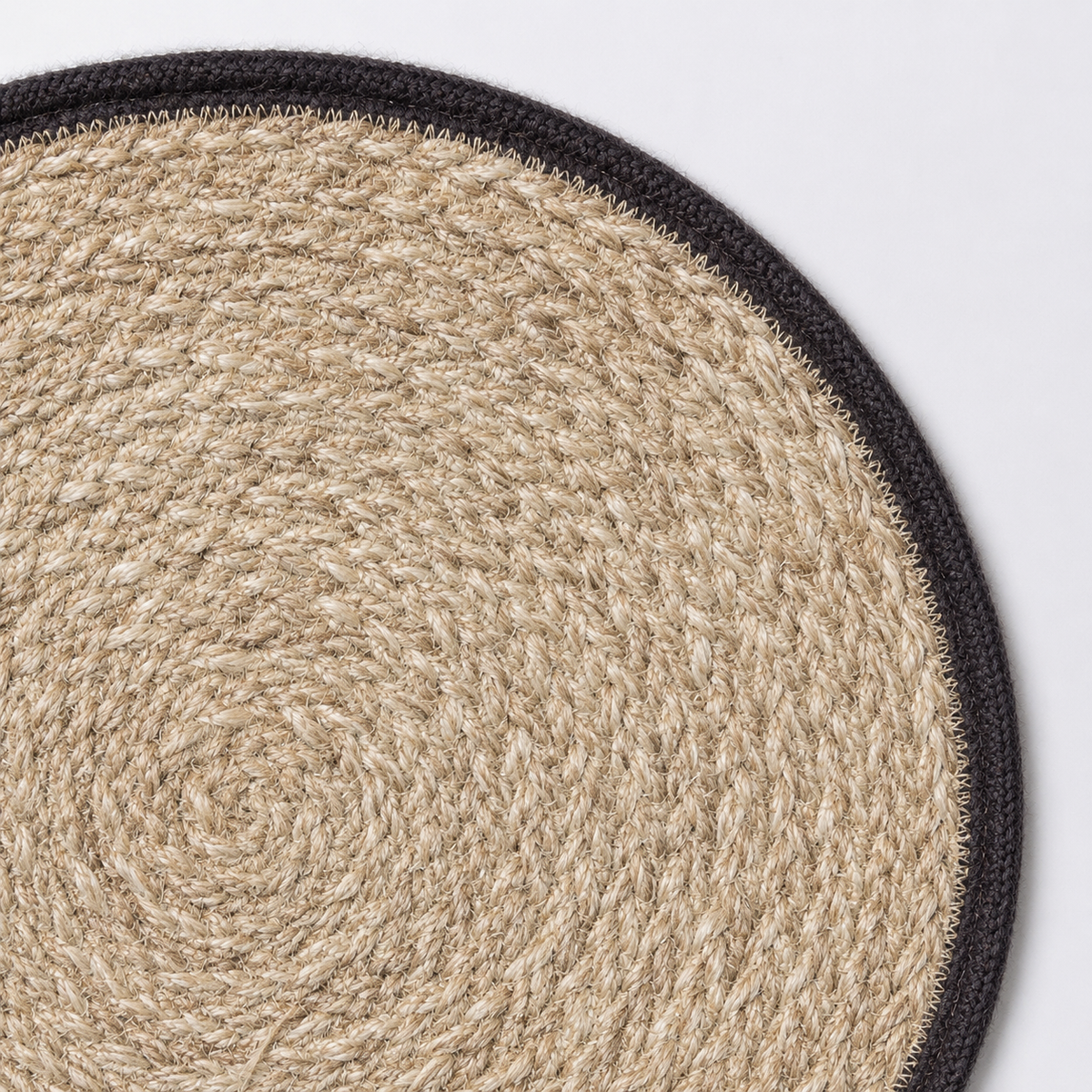 The Braided Jute Border Coaster
