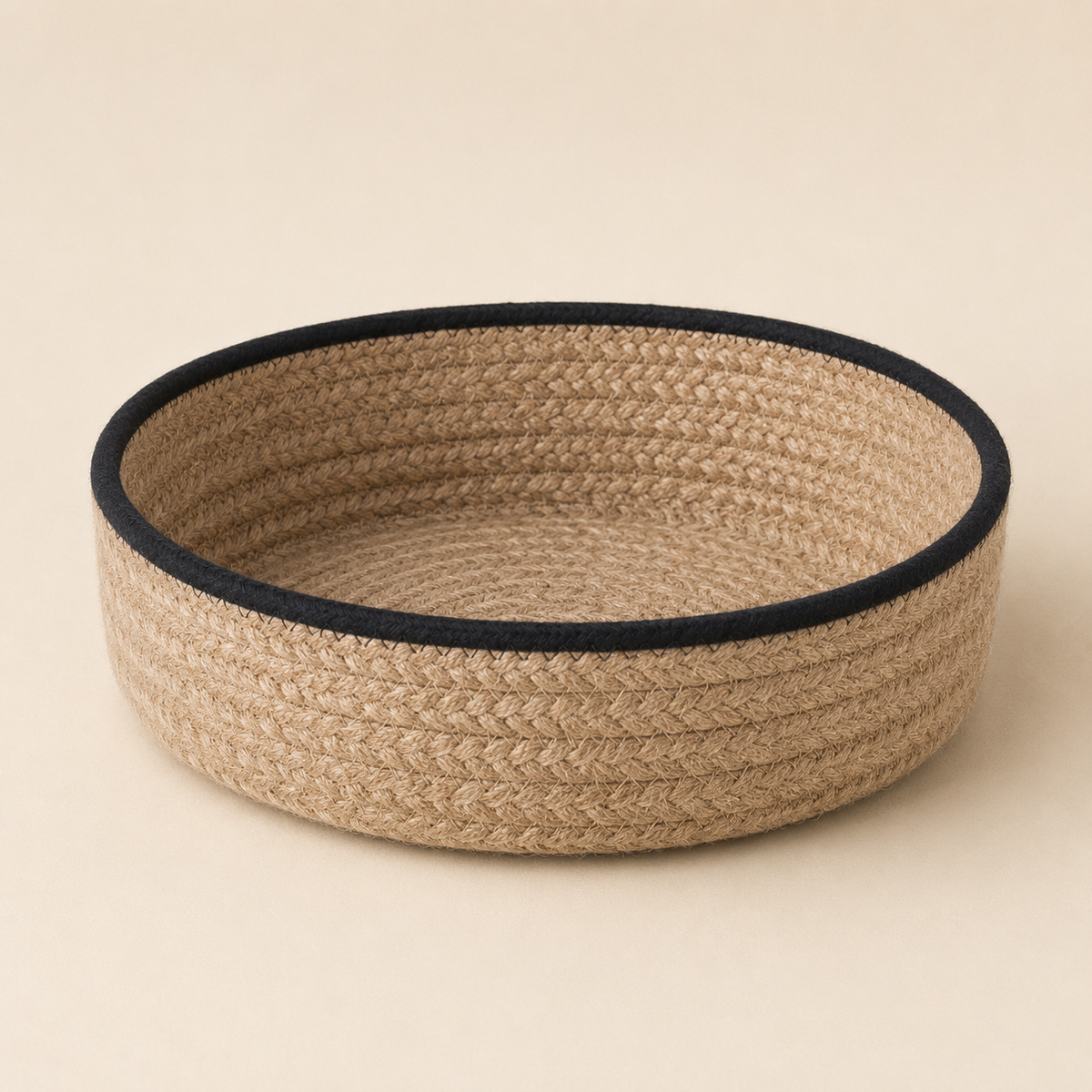 The Braided Jute Basket