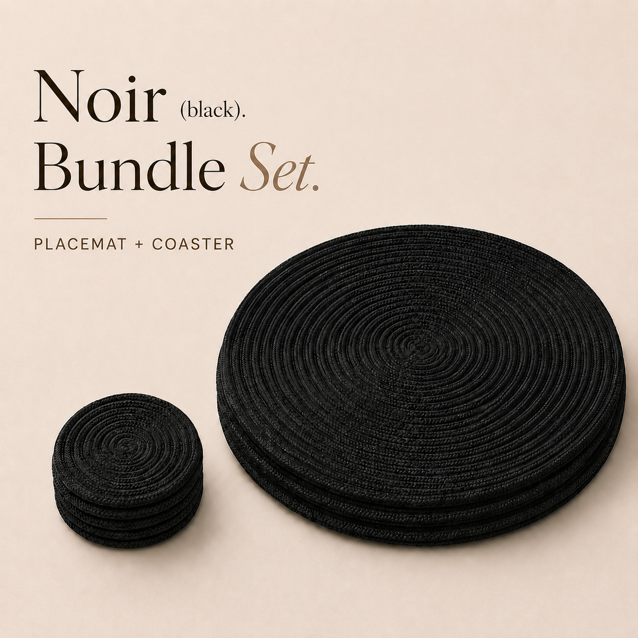 The Complete Cotton Cord Table Setting