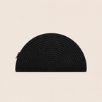 Cassandra artisan half-moon clutch bag by Leila styled product image
