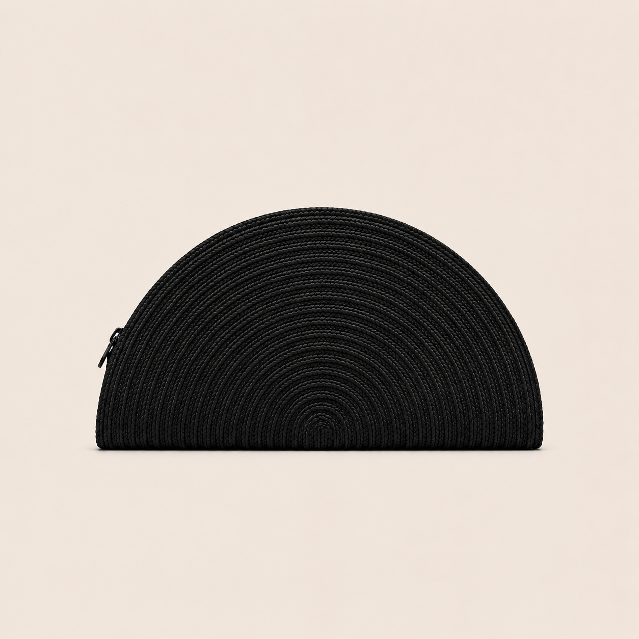 Cassandra artisan half-moon clutch bag by Leila styled product image