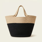 Natalie elegant artisan cotton cord tote bag by Leila lifestyle view